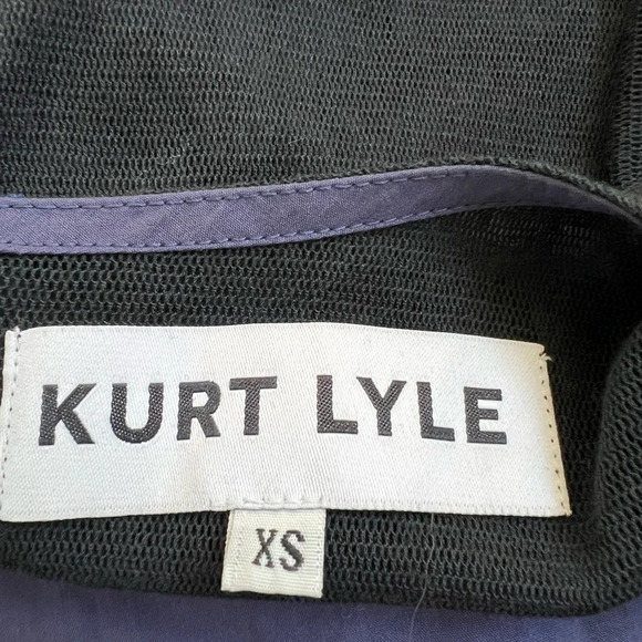 Kurt Lyle Blue Lightweight Maxi Round Neck Balloon Sleeve Dress Size XS - Picture 8 of 9